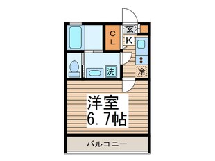 リリックコートひまわりの物件間取画像